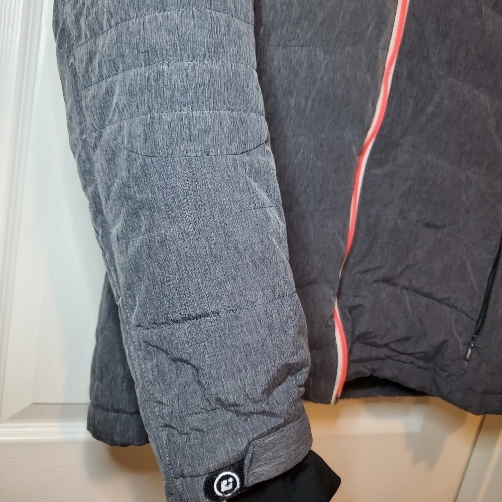 KILLTEC Level 5 Gray Ski Jacket with Detachable H… - image 4